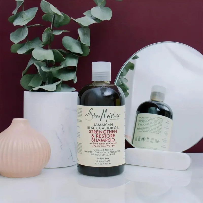 Shampoo Shea Moisture Jamaica Black Castor Oil Cabello Curl