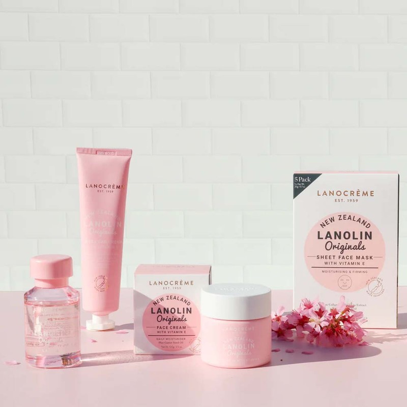 Lanocreme-Lanolin Originals Lanoil with Vitamin E Nourishing Face & Body