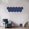Lrocaoai 12 Pack Starry Hexagon Acoustic Panels,Sound Proofing Padding,Sound Absorbing