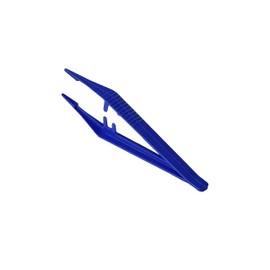 LUERFLEX Sterile Forceps Tweezers, Fine Point, 5 Inches (100, ABS-Individual Wrap)