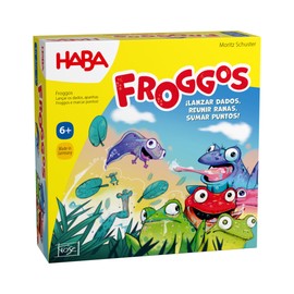 HABA Froggos, 2012811004 Strategy Game for Children from 6 Years