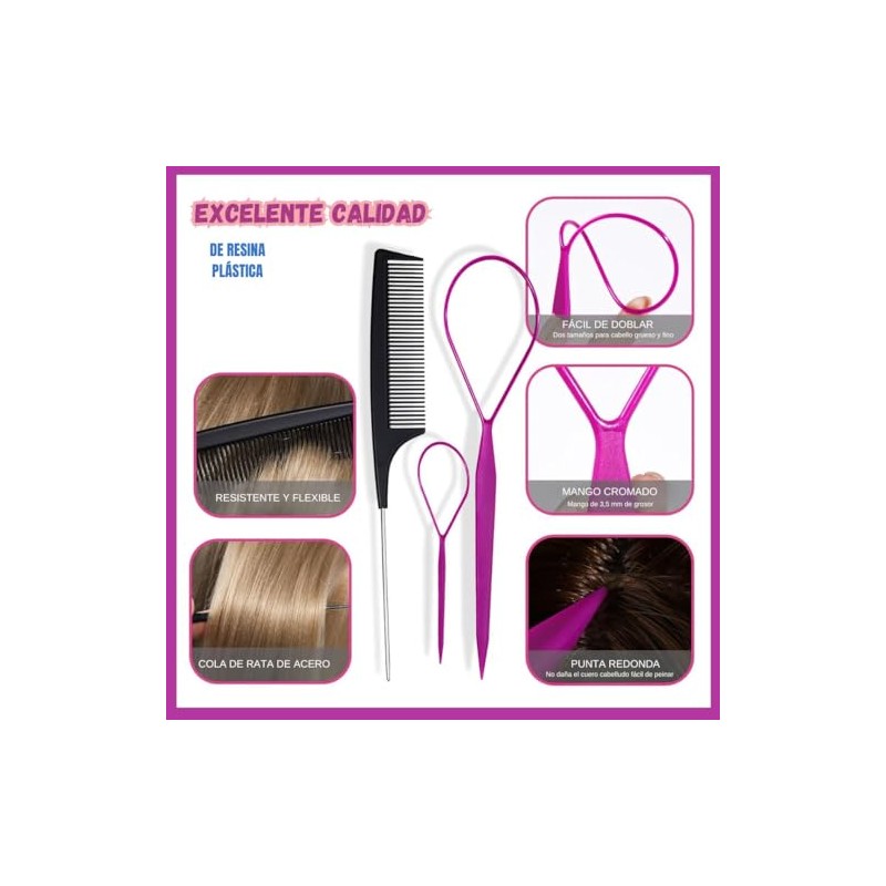 Triko Set de Accesorios para el Cabello - Ligas, Moños