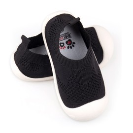 Toddler Boy Shoes Bold Designs TPR Soles Safe Secure Stride Little Explorer Black Size 8T