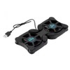 Aswalling Fan Cooler Cooling Pad USB Port for 7-15" Laptops