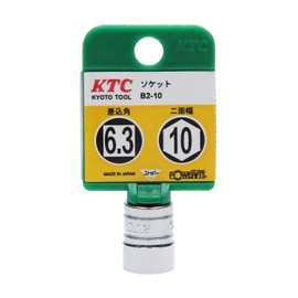 Kyoto Machine Tools (KTC) Socket Hexagonal B2-10-H Drive: 0.25 inches (6.3 mm)