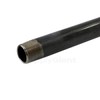 Supply Giant QDCM1060 60" Long Pre-Cut Black Steel Pipe with