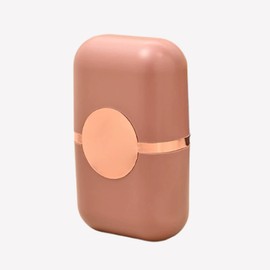 Reusable Lint Roller,2 In1 Washable Lint Remover, Equipped with Lint Brush, It is Very Suitable for Households with Pets. (1, Gold Trimmed Brown)