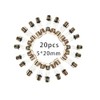 Generic 12A 250V Glass Slow-Blow Fuse, 5x20MM, 20 Packs