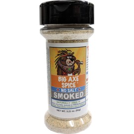 Big Axe Spice® SMOKED Garlic & Herbs - Salt Free Seasoning, Potassium Free, Gluten Free, Sugar Free, Preservative Free - Vegetarian - Vegan - Paleo - Kosher & Halal Friendly