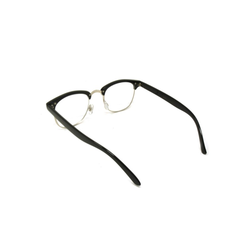ColorViper basic square reader Unisex Reading Glasses (club master shiny