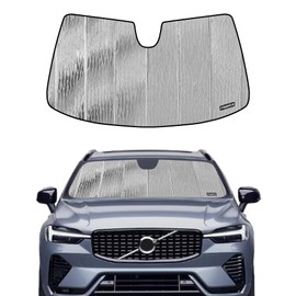 Pigenius Windshield Sunshade for 2018-2024 Volvo XC60 Front Window Sun Shade - AstraGuard