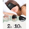 White Noise Sleep Mask With Sleep Headphones for Men Women