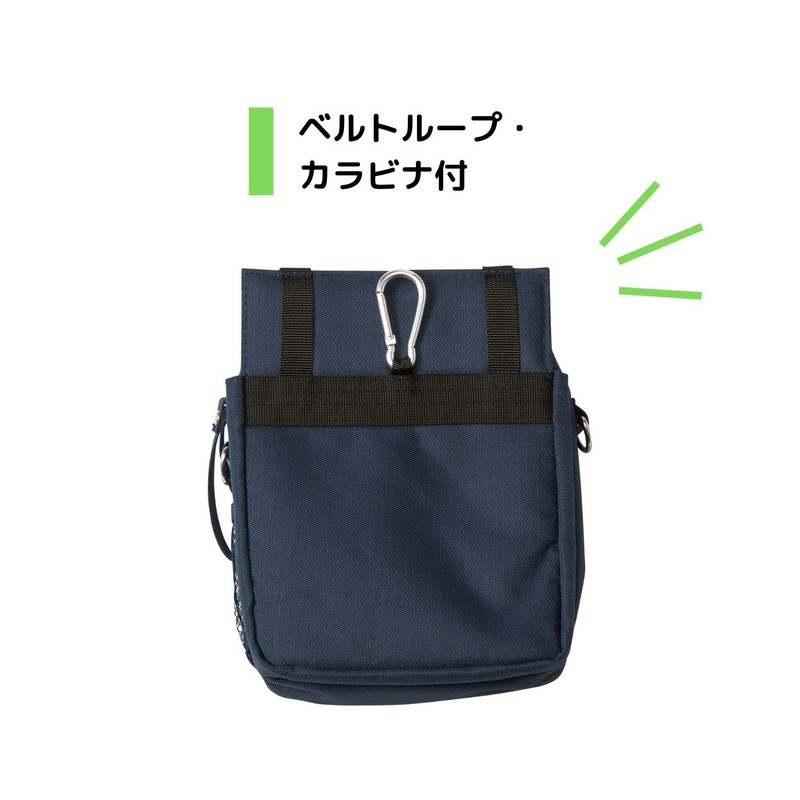 Kutsuwa BE022NB Apron Bag, Stationery Apron Bag, Holder, Navy, Free