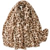 FAIRYGATE Leopard Print Scarf Leopard Dots Print Fashion Large Soft