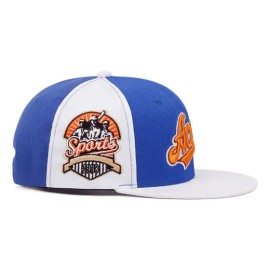 Gorra Béisbol Estilo Hip Hop Unisex Azul 54-64cm Adjustable