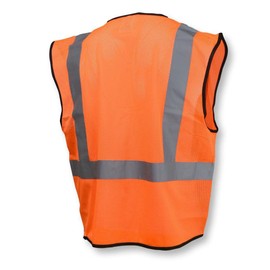 SV3B Black Bottom Economy Mesh Safety Vest