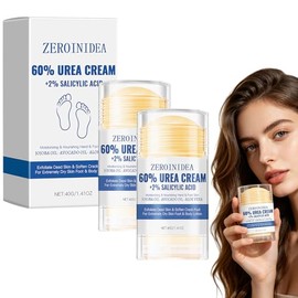 3PCS Crema para Pies,Crema Hidratante con Urea 60 para Pies,Exfoliante para Pies para Pies Resecos y Agrietados,Reparar e hidratar la piel seca y...  