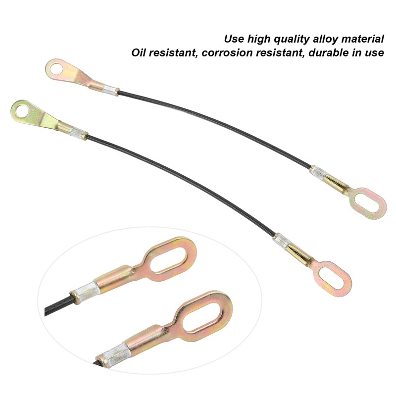 2PCS Rear Tailgate Cables Straps Set Replacement for Mazda B2300