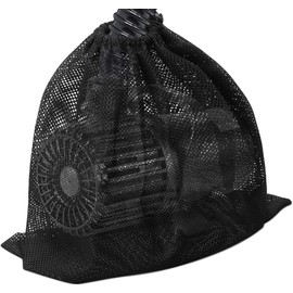 Coolrunner Pump Barrier Bag, 17.3"x 17.3" Pond Pump Filter Bag, Black Media Bag Large Pump Mesh Bag for Pond Biological Filters