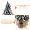 Gadpiparty Small Christmas Tree 2pcs Desktop Christmas Tree Artificial Mini
