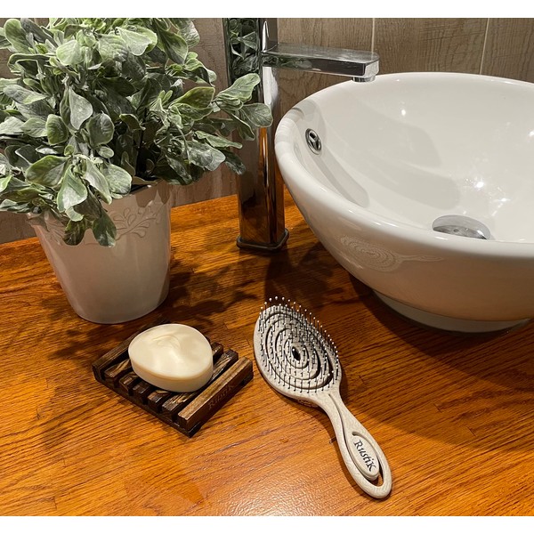 2 x Wooden Soap Trays By RustiK, Twin Pack, Handmade,