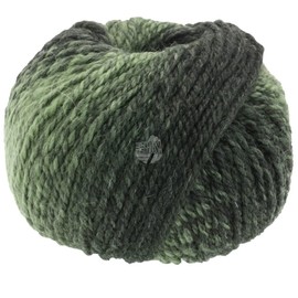 Lana Grossa Duetto Classico 08 - Grey Green/Black Green