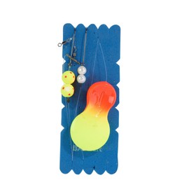 Balzer Inline flatfish indicator system, orange/yellow, sea mounting, weight: 60 g