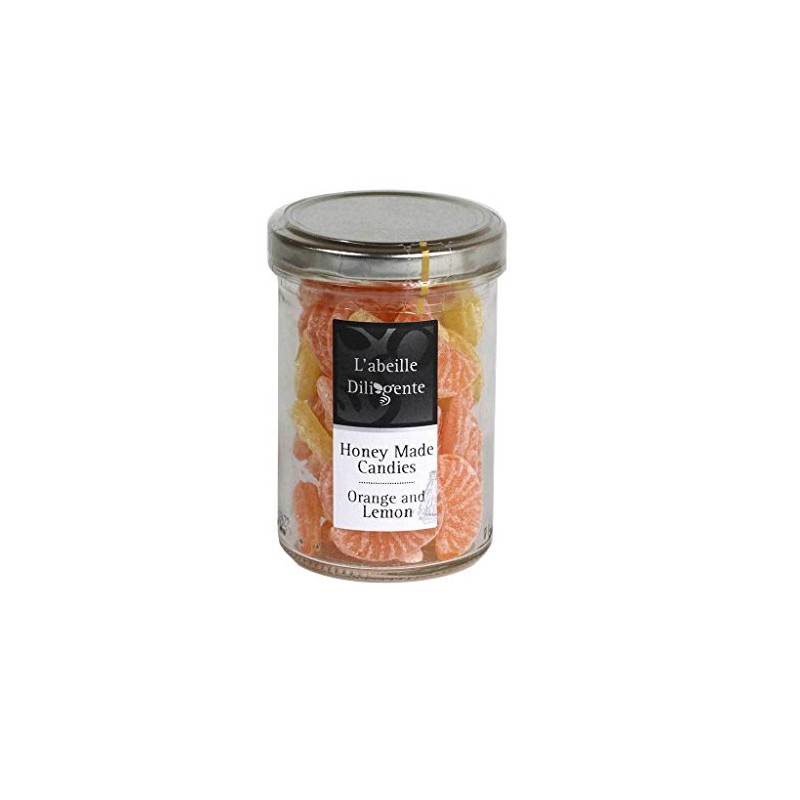 Abeille Diligente, Orange Lemon Honey Candy, 150g