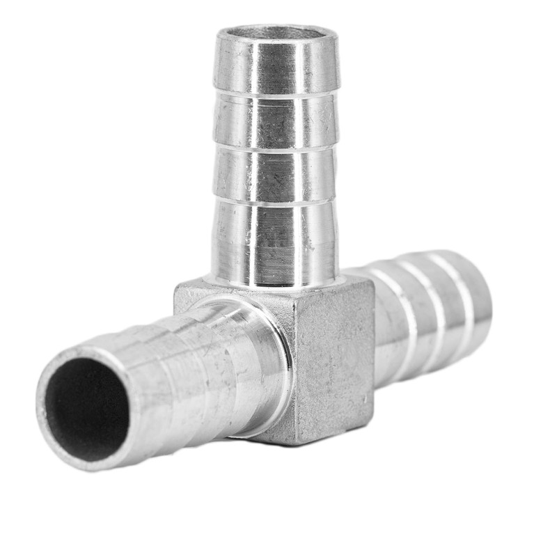Refuuch Stainless Steel 3/4" Hose Barb Tee 3 Way T