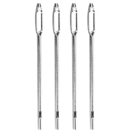 TENDYCOCO 4pcs Tire Repair Needle Automotive Tire Plug Tool Automotive Tire Repair Car Tire Repair Kit Tire Patch Needles Tire Repair Supply Tire Reaming Needles Flat Tire Spikes Steel