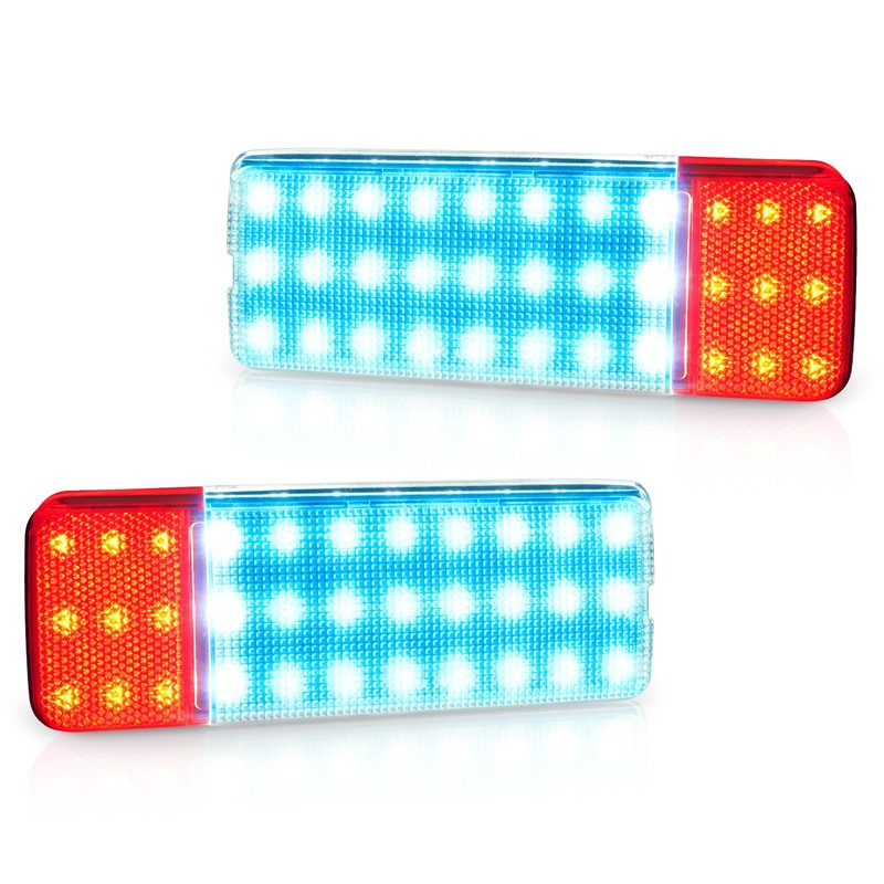 NEIFILES LED Interior Door Panel Lights Reflector Courtesy Light Compatible