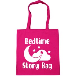 Hippowarehouse Bedtime story bag Tote Shopping Gym Beach Bag 42cm x38cm, 10 litres