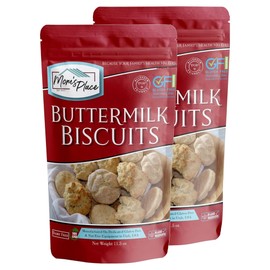 Mom's Place Gluten-Free Buttermilk Biscuit Mix (2-Pack), Dairy Free & Easy to Prepare, Nut and Soy Free, Non-GMO, Makes 8-9 Fluffy Biscuits