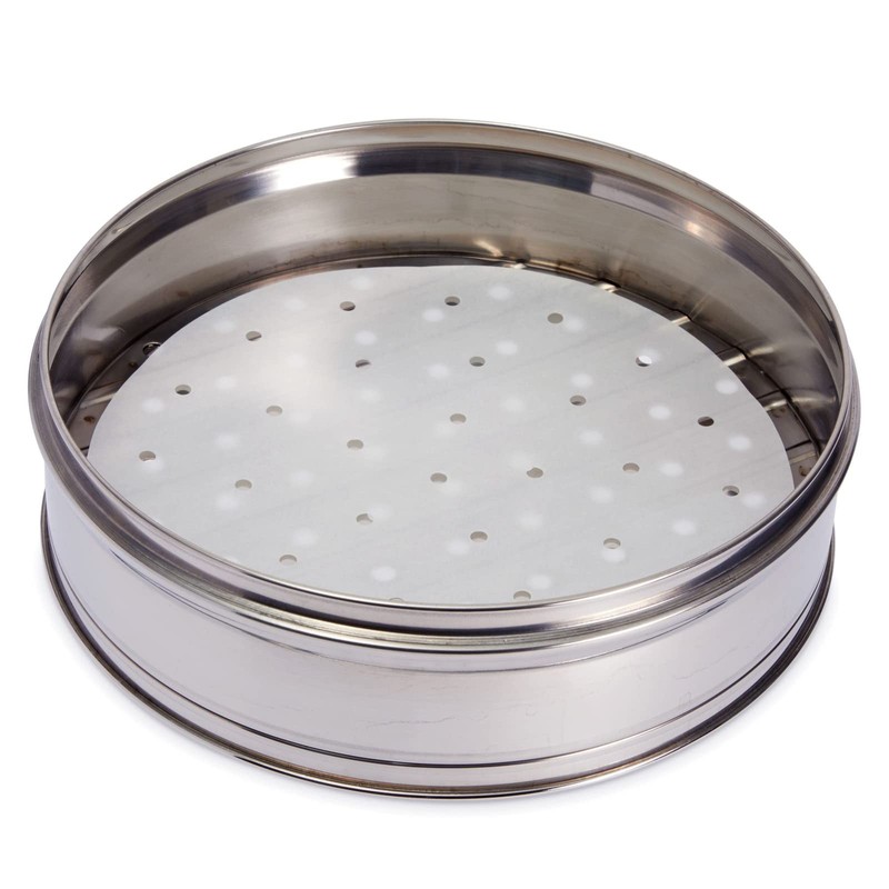 100 Pack Juvale Round Air Fryer Liners with Holes for