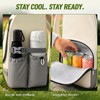 Bosynoy Disc Golf Bag with Clear Phone Holder, 20+ Discs