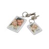 Deknudt Frames S66GA1 3,5x4,5 Key ring transparent resin
