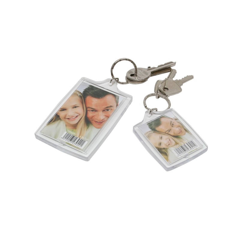 Deknudt Frames S66GA1 3,5x4,5 Key ring transparent resin
