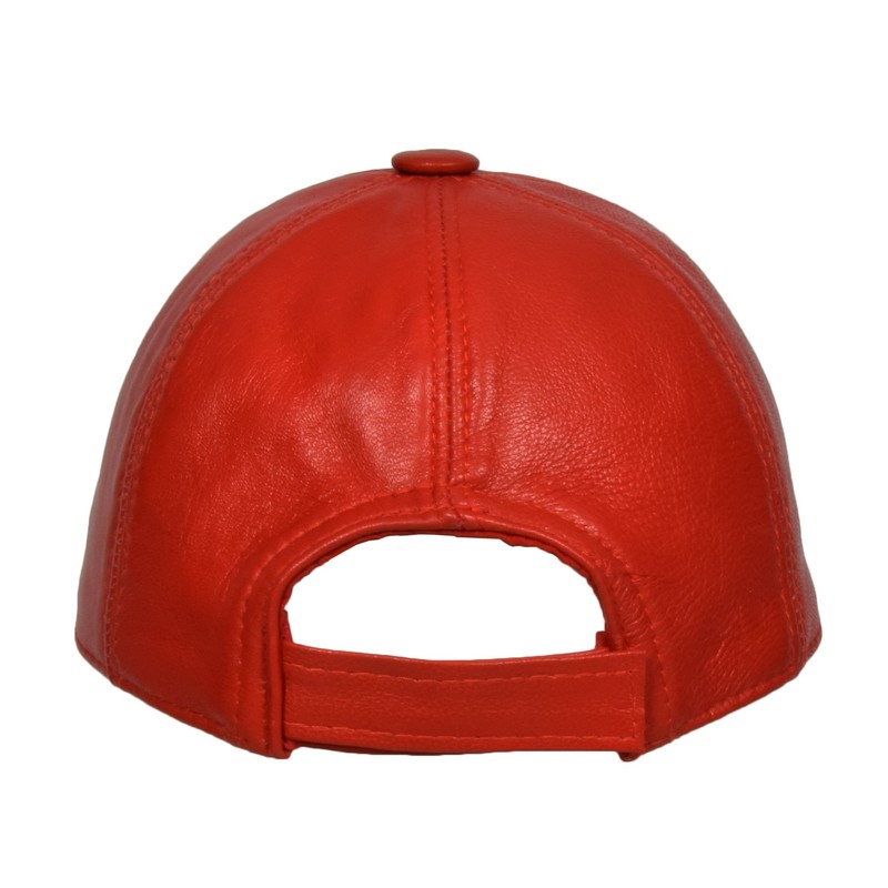 House Of Leather Men's Baseball Cap One Size, red
