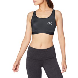 CW-X HTY020 Women's Sports Bra, Protects Your Bust From Sways During Sports, Sweat Absorbent, Quick Drying, Training, Jogging, Dancing, Prevents Shaking and Shifting, Easy to Move, Wireless, SX L, bl, LL
