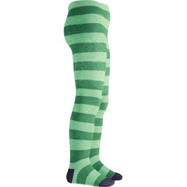 Playshoes kids elastic cotton tights for boys and girls with comfort waistband, tested for harmful substances, striped. - 74