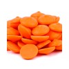 Merckens 2 Pounds Merckens Orange Melting Chocolate Coating Wafer Candy