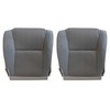 Priprilod Gray Cloth Driver & Passenger Side Bottom Replacement Seat