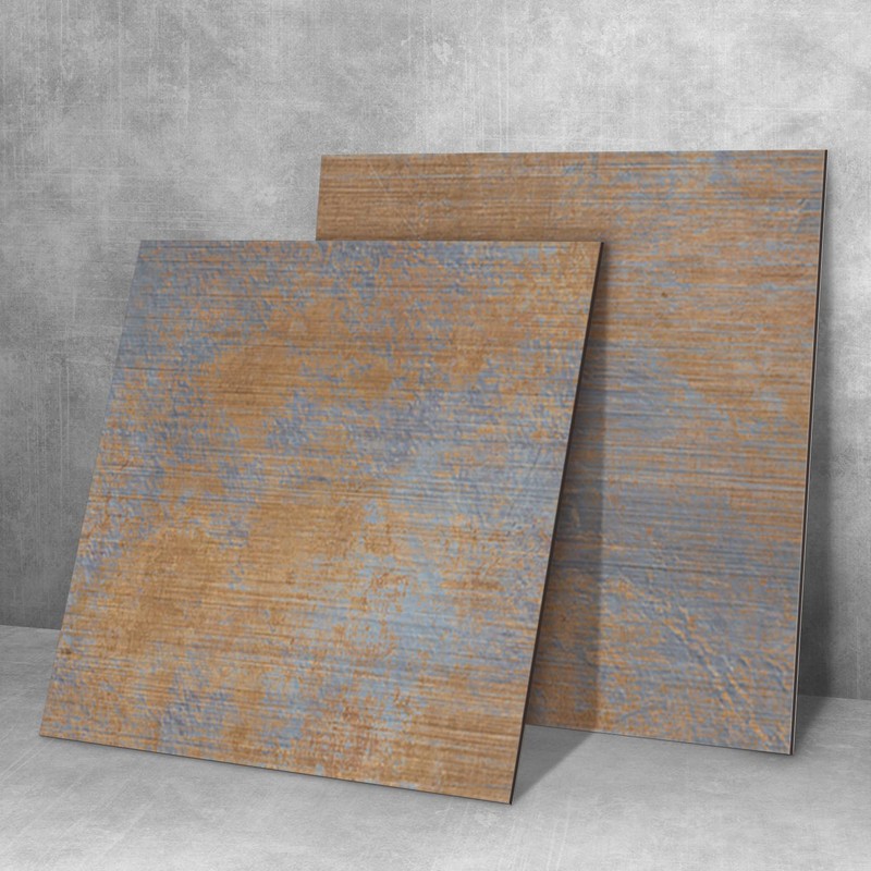 neukids distressed splashback metal rust, Copper earth red splashbacks for