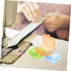 Hohopeti 3pcs Transparent Storage Box Set Clear Plastic Organizing Containers