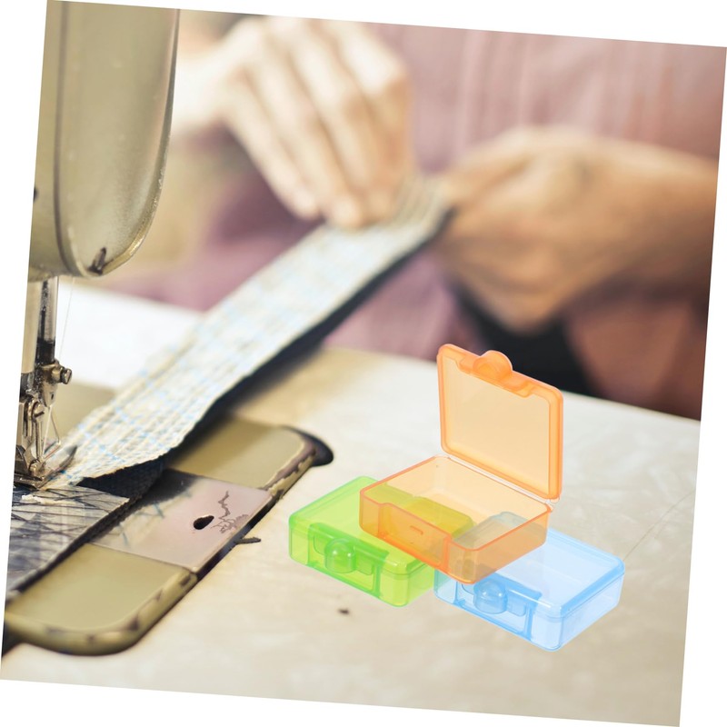 Hohopeti 3pcs Transparent Storage Box Set Clear Plastic Organizing Containers