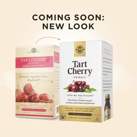 Solgar Tart Cherry - 90 Vegetable Capsules, Pack of 2 - Non-GMO, Vegan, Gluten Free, Dairy Free, Kosher - 180 Total Servings