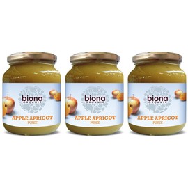 (3 Pack) - Biona - Org Apple Apricot Puree | 350g | 3 Pack Bundle
