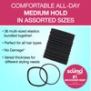 Scunci by Conair No Damage Assorted Sizes Elastics, for Women