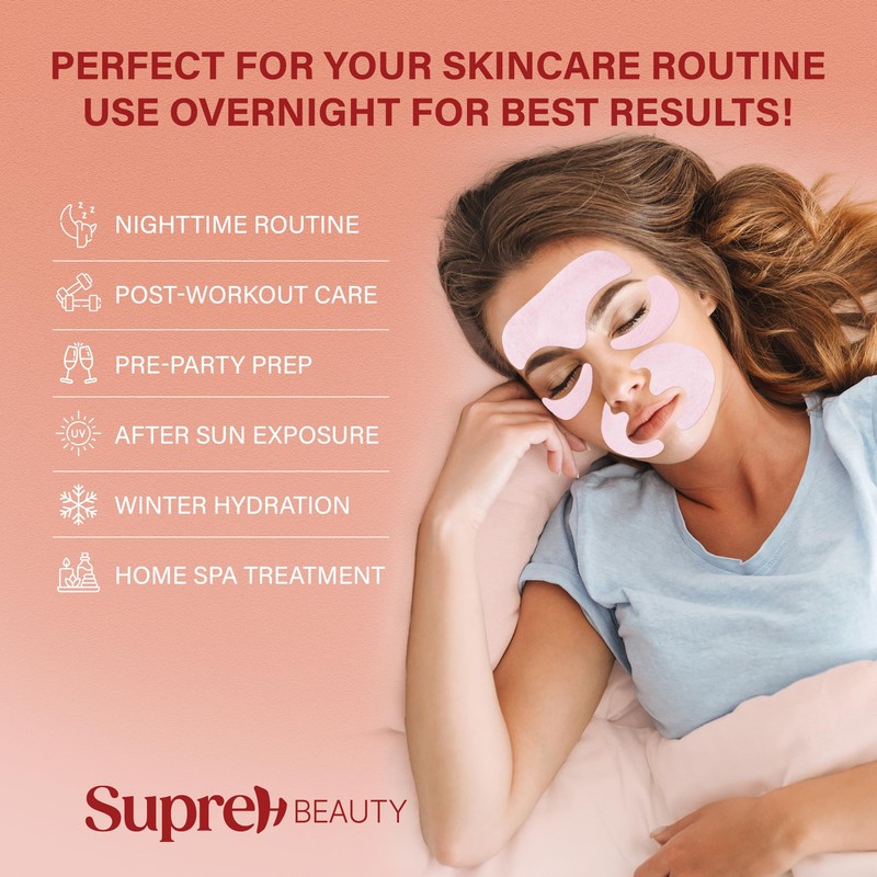 Forehead Wrinkle Patches For Anti-Wrinkle: Facial Wrinkle Patches for Forehead