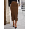 PRETTYGARDEN Corduroy Skirt Women Fall Fashion 2025 High Waisted Pencil
